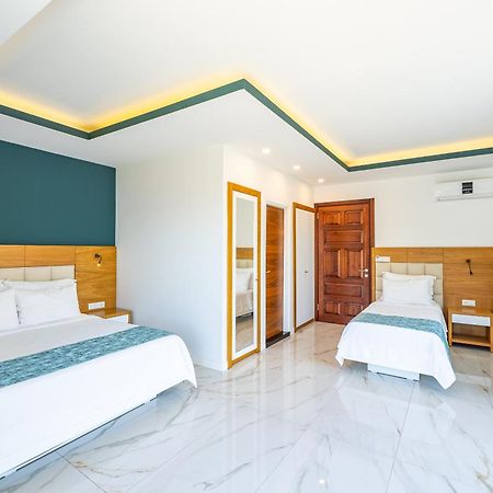Blanca Beach Hotel Kas Bagian luar foto