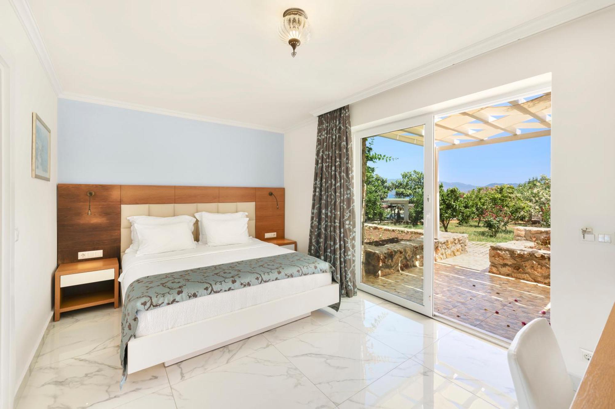 Blanca Beach Hotel Kas Bagian luar foto