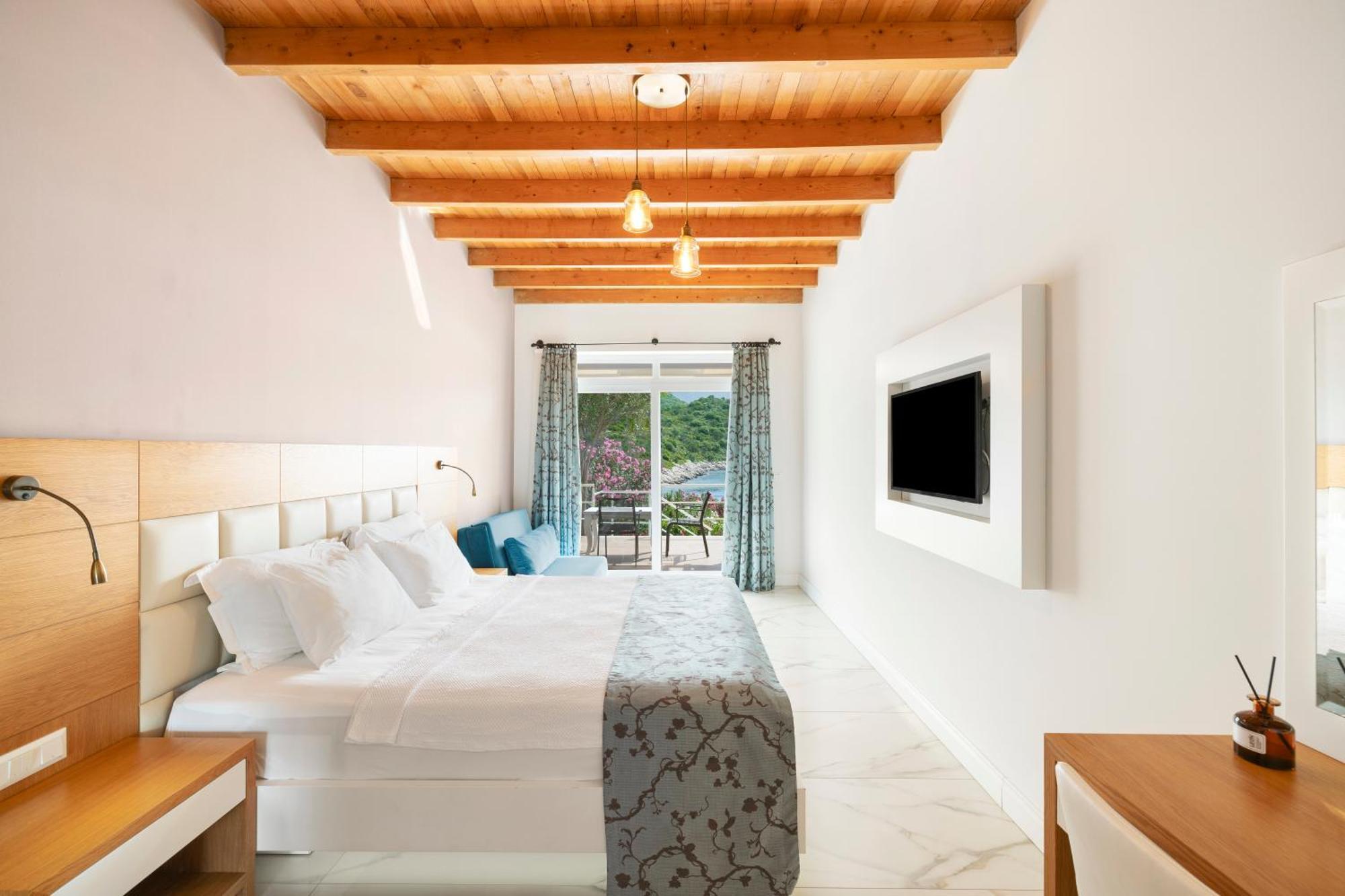 Blanca Beach Hotel Kas Bagian luar foto