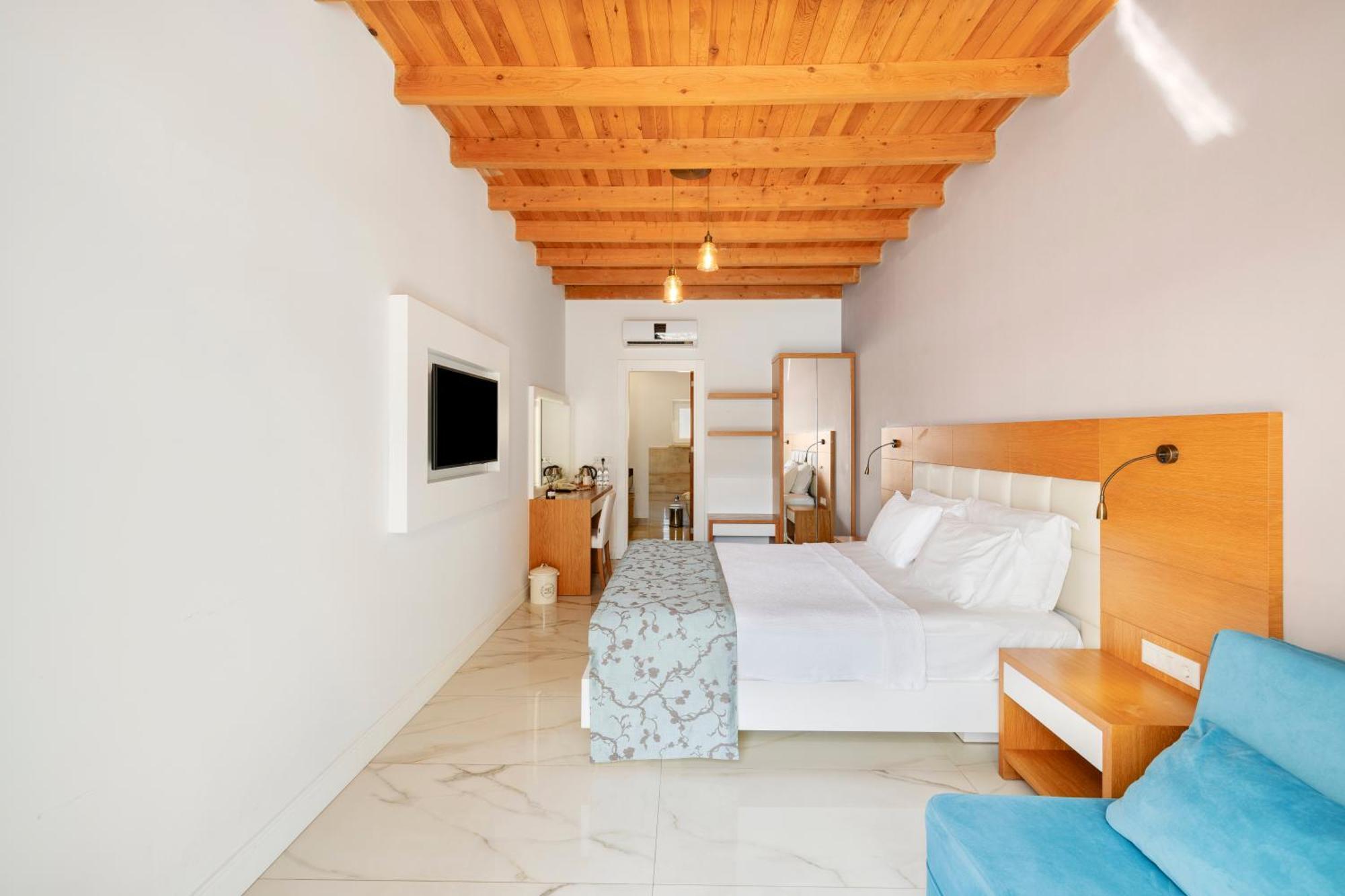 Blanca Beach Hotel Kas Bagian luar foto