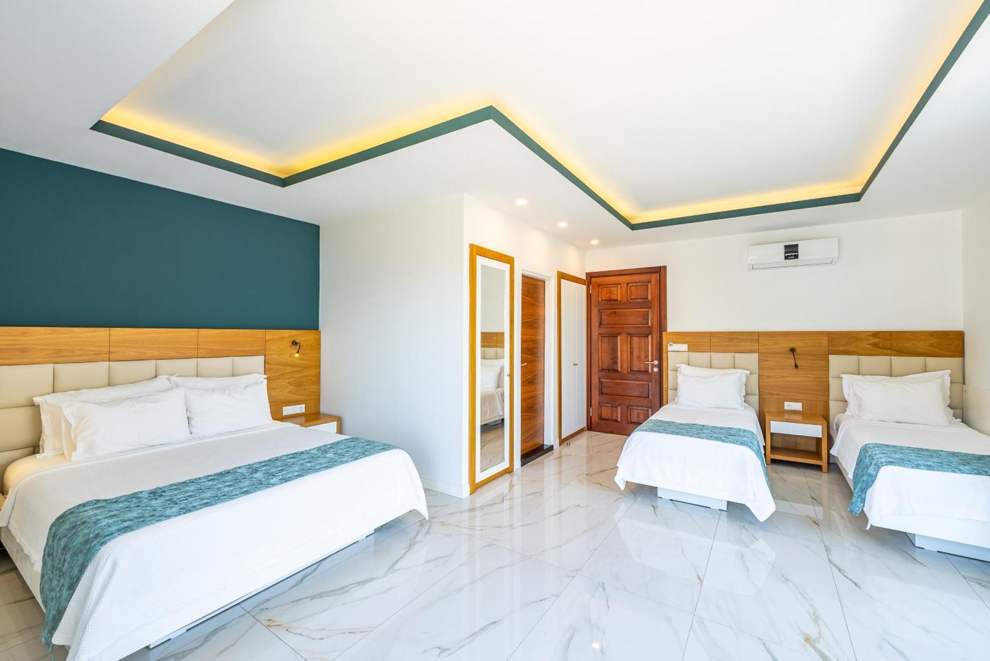 Blanca Beach Hotel Kas Bagian luar foto