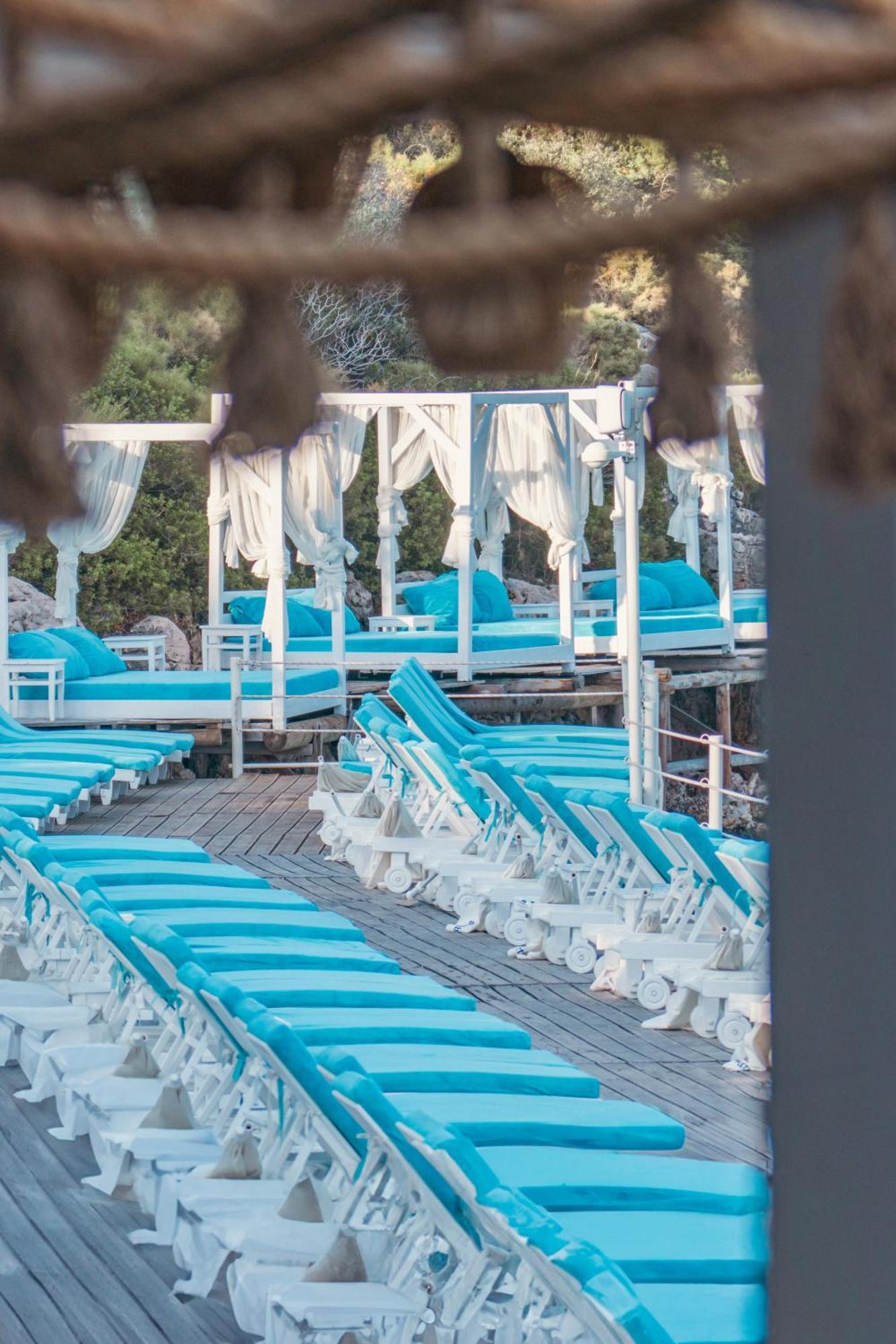 Blanca Beach Hotel Kas Bagian luar foto