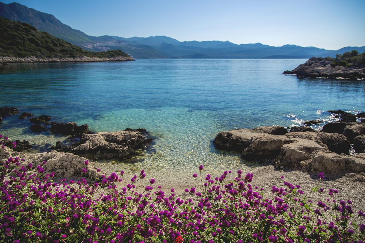 Blanca Beach Hotel Kas Bagian luar foto